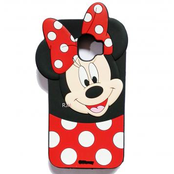 Nokia 2 Minnie Mouse Soft Silicone Rubberized 3D Cartoo...