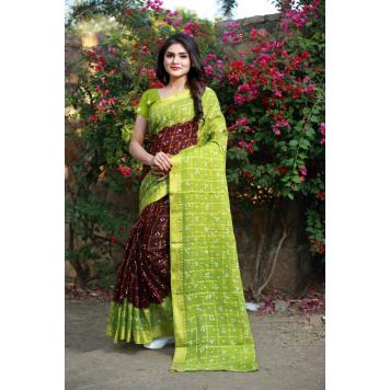 SVB Saree Multicolour Mysore Silk Saree For Women