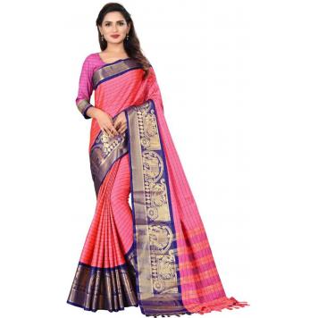 SVB Saree Cotton Silk Embellished Saree