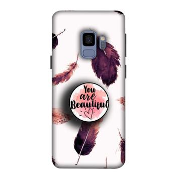 NDCOM Beautiful Feathers You Are Beautiful Printed Hard...