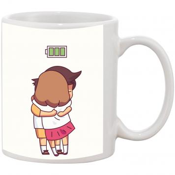 Mekanshi Premium Hug Day Celebrations Printed Gift Mug ...