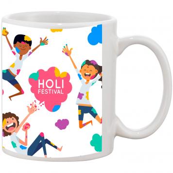 Mekanshi Premium Holi Celebrations Printed Gift Mug for...