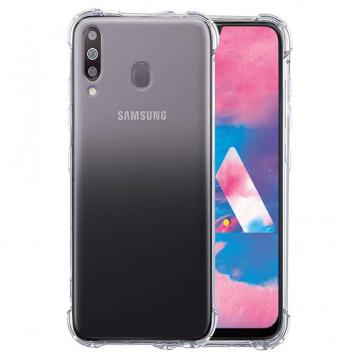 Samsung Galaxy M30 Anti Shock Proof Soft Transparent Si...