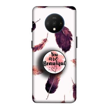 NDCOM Beautiful Feathers You Are Beautiful Printed Hard...