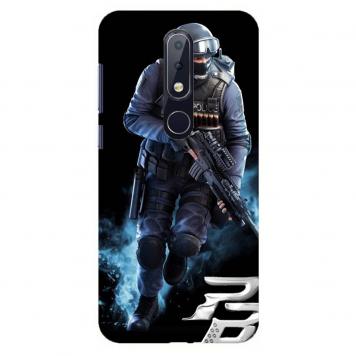 NDCOM PUBG Printed Hard Mobile Back Cover Case For Noki...