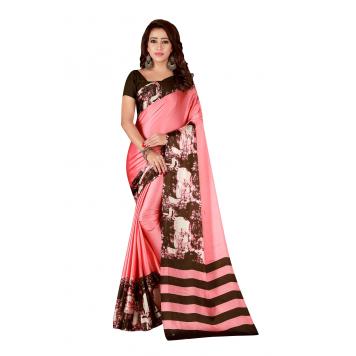 SVB Saree MultiColour Japan Crepe Saree