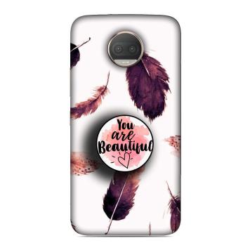 NDCOM Beautiful Feathers You Are Beautiful Printed Hard...