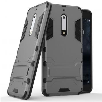 Nokia 5 Robot Kickstand Cover Shockproof Military Grade...