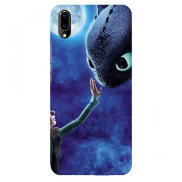 NDCOM Disney Dragon Printed Hard Mobile Back Cover Case...