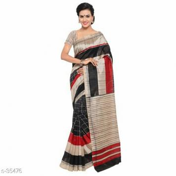 Bhagalpuri Silk Sarees with Latest Design By Fashion Tr...