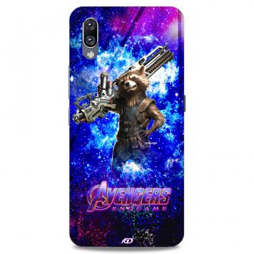 NDCOM Avengers End Game Rocket Printed Hard Mobile Back...