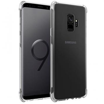 Samsung Galaxy S9 Anti Shock Proof Soft Transparent Sil...