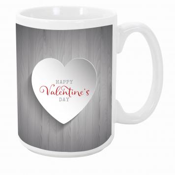 Mekanshi Premium Happy Valentine Printed Gift Mug for Y...