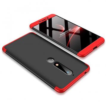 Nokia 6.1 Original GKK 360 Degree Ipaky Red - Full Body...