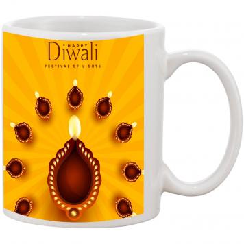 Mekanshi Premium Diwali Celebrations Printed Gift Mug f...