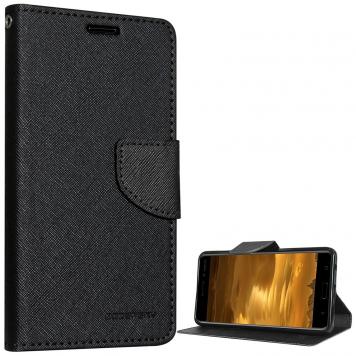 Oppo Realme 1 Mercury Luxury Wallet Diary Flip Cover Ca...