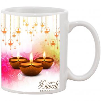 Mekanshi Premium Diwali Celebrations Printed Gift Mug f...