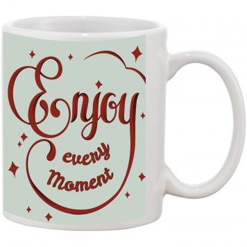 Mekanshi Premium Joy, Enjoy, Joyous Printed Gift Mug fo...