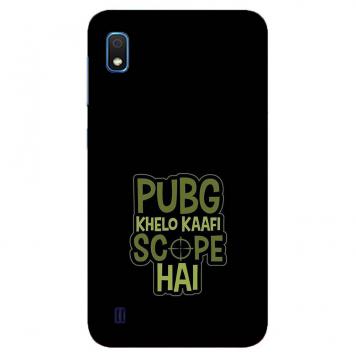 NDCOM PUBG Khelo Kaafi Scope Hai Printed Hard Mobile Ba...