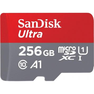 SanDisk Ultra A1 256 GB Class 10 Micro SDHC Memory Card...