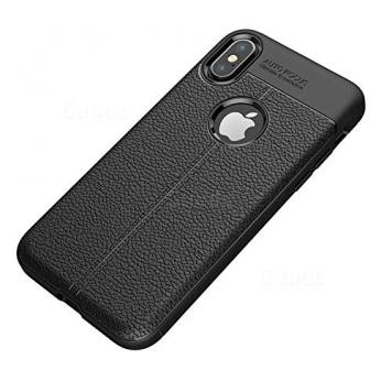 Apple Iphone Xs Soft Silicone TPU Flexible Black Auto F...