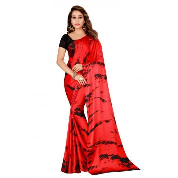 SVB Saree MultiColour Japan Crepe Saree