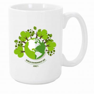 Mekanshi Premium World Environment day Printed Gift Mug...