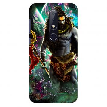 NDCOM Lord Shiva Shankarji Printed Hard Mobile Back Cov...