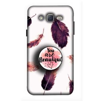 NDCOM Beautiful Feathers You Are Beautiful Printed Hard...