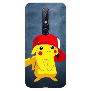 NDCOM Pikachu Printed Hard Mobile Back Cover Case For N...