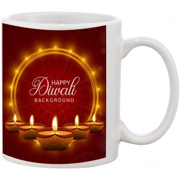 Mekanshi Premium Diwali Celebrations Printed Gift Mug f...