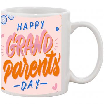 Mekanshi Premium Grand Parents Printed Gift Mug for You...