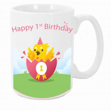 Mekanshi Premium  1st Happy Birthday Gift Mug for Your ...