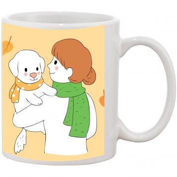 Mekanshi Premium Hug Day Celebrations Printed Gift Mug ...