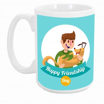 Mekanshi Premium Happy Friendship Day  Printed Gift Mug...