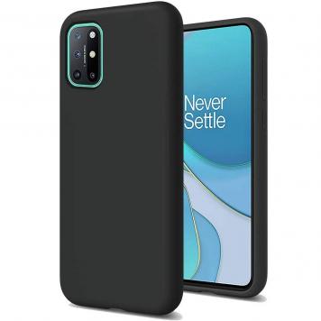 Oneplus 8T Fine Quality Stylish Candy / Black Plain Sof...