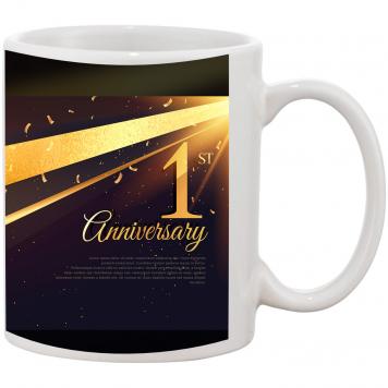 Mekanshi Premium Anniversary Printed Gift Mug for Your ...