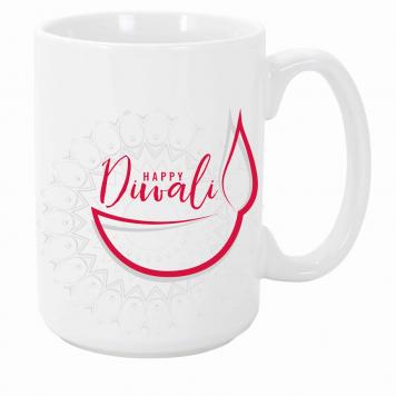 Mekanshi Premium Happy Diwali Printed Gift Mug for Your...