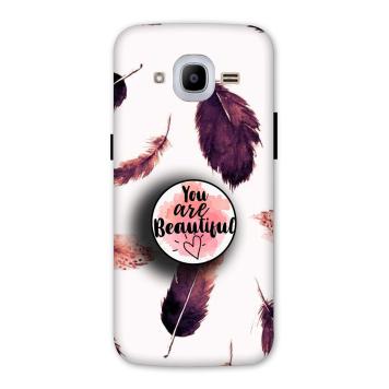 NDCOM Beautiful Feathers You Are Beautiful Printed Hard...