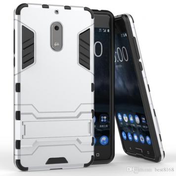 Nokia 3 Robot Kickstand Cover Shockproof Military Grade...