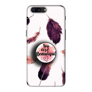 NDCOM Beautiful Feathers You Are Beautiful Printed Hard...