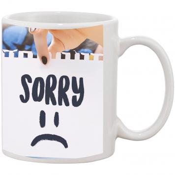 Mekanshi Premium Saying Sorry, Apologies Printed Gift M...