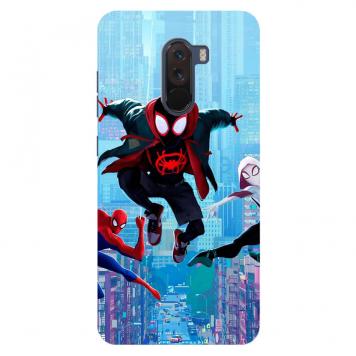 NDCOM Spider Man Printed Hard Mobile Back Cover Case Fo...