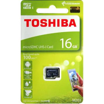 Toshiba Ultra A1 16 GB Class 10 Micro SDHC Memory Card