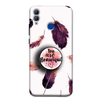 NDCOM Beautiful Feathers You Are Beautiful Printed Hard...