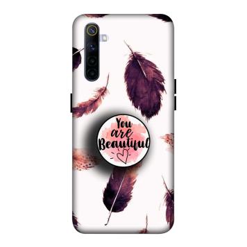 NDCOM Beautiful Feathers You Are Beautiful Printed Hard...