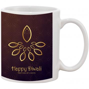 Mekanshi Premium Diwali Celebrations Printed Gift Mug f...