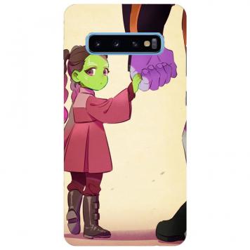 NDCOM Avengers End Game Gamora Holding Thanos Hand Love...