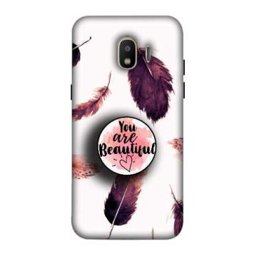 NDCOM Beautiful Feathers You Are Beautiful Printed Hard...