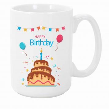 Mekanshi Premium Happy Birthday  Printed Gift Mug for Y...